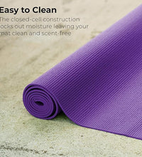 Ewago 12mm NBR Yoga Mat – Cushioned
