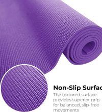 Ewago 6mm Yoga Mat – Non-Slip Exercise