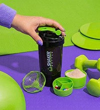 Premium Yoga Comfort Set Yoga Mat (8mm) + Protein Shaker Bottle