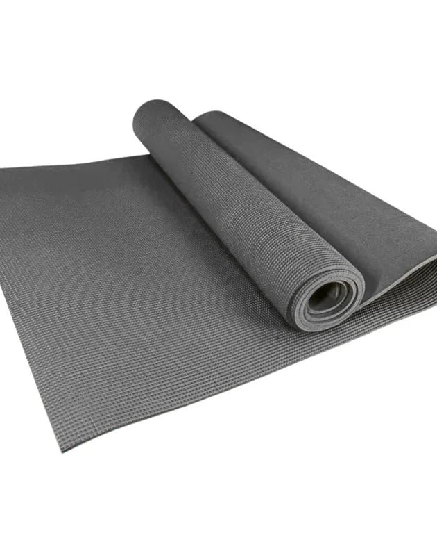 Yoga Mat 4mm Thick Gym Mat for Fitness Men and Women - Grey