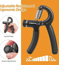 Hand Grip Exerciser Strengthener with Adjustable Resistance