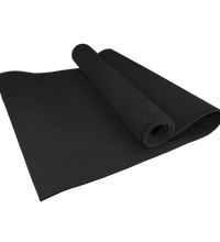 Ewago 12mm NBR Yoga Mat – Cushioned - Black