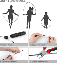 Jumping Rope for Women, Men, and Kids, Adjustable Rope