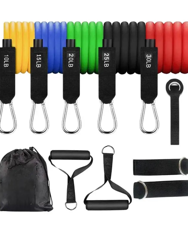 Resistance Bands,  11 Piece Bands Set with Handles for Men and Women Fitness