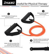 Resistance Bands,  11 Piece Bands Set with Handles for Men and Women Fitness