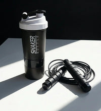 Hydration & Energy Bundle Protein Shaker Bottle + Jump Rope