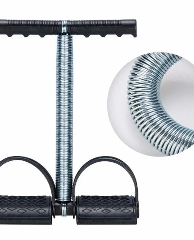 Tummy Trimmer Single, Portable Home Gym with Elastic